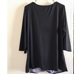 Notations Tops - *3 for $30* Notations 2x polka dot blouse Notations Tops - *3 for $30* Notations 2x polka dot blouse